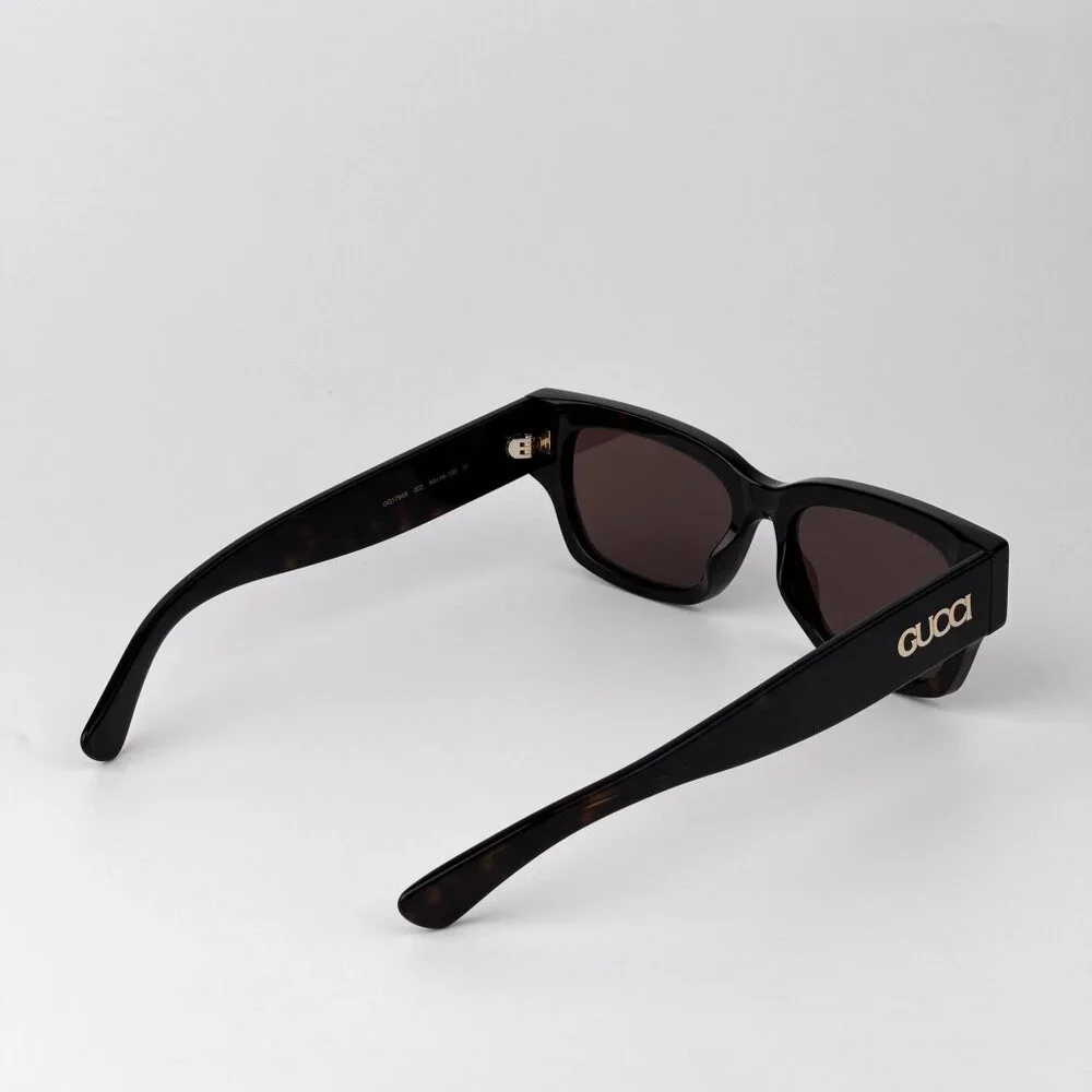 Gucci GG1794S Sunglasses – Havana Square Frame with Brown Lenses | Model GG1794S